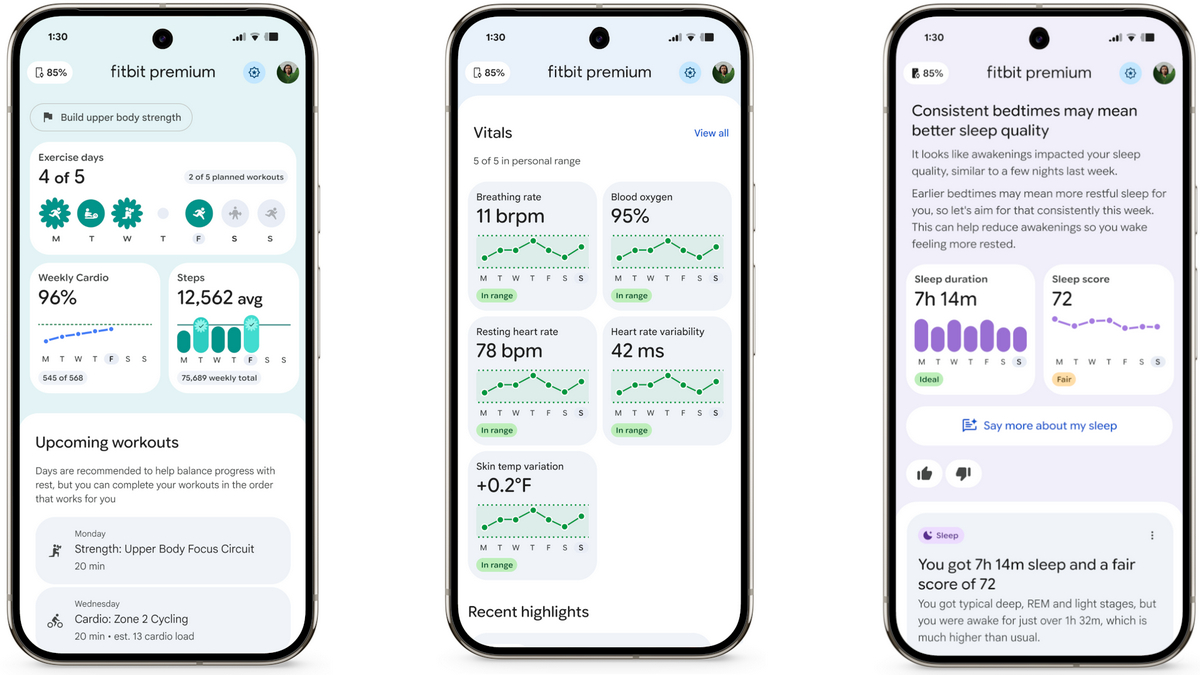 Fitbit Personal Health Coach Fitbit Personal Health Coach