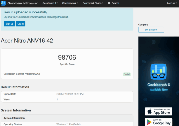 Acer Nitro V 16 AI