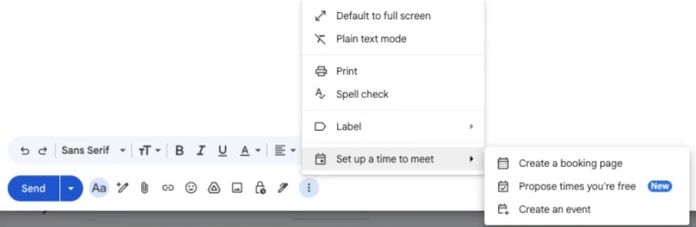 Google Gmail Help me schedule Google Gmail Help me schedule