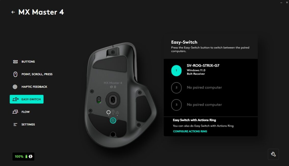 Logitech MX Master 4 - Multi Device Connection
