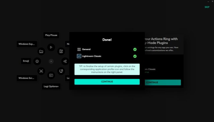 Logitech MX Master 4 settings in Logi Options+