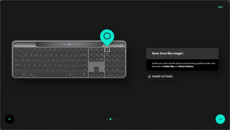 Logitech Signature Slim Solar+ K980 - Logi Options+