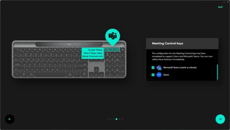 Logitech Signature Slim Solar+ K980 - Logi Options+