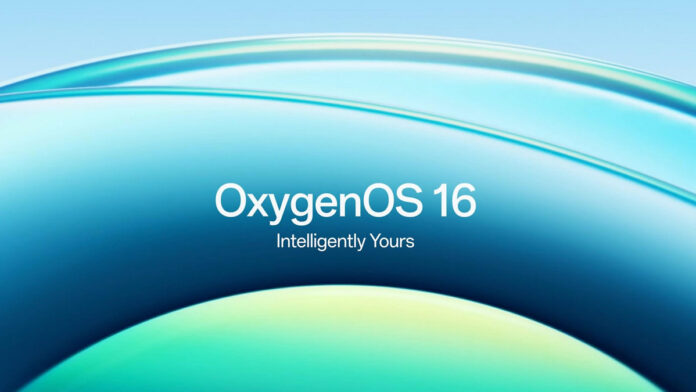 OnePlus OxygenOS 16 OnePlus OxygenOS 16