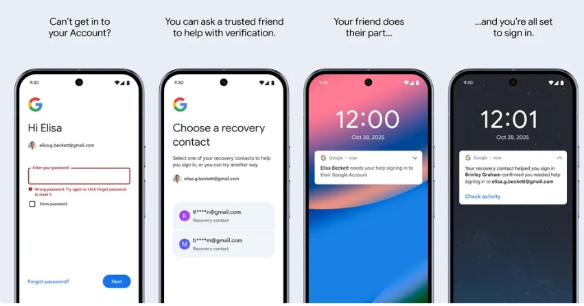 Google представила нові способи відновлення доступу до Gmail