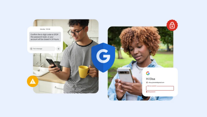 Recovery contacts to access Google