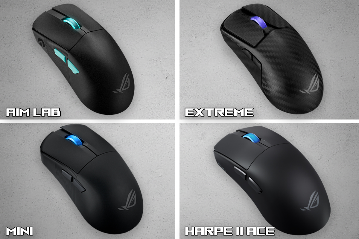 Review of ASUS ROG Harpe II Ace and ROG Sheath II XXL - Root