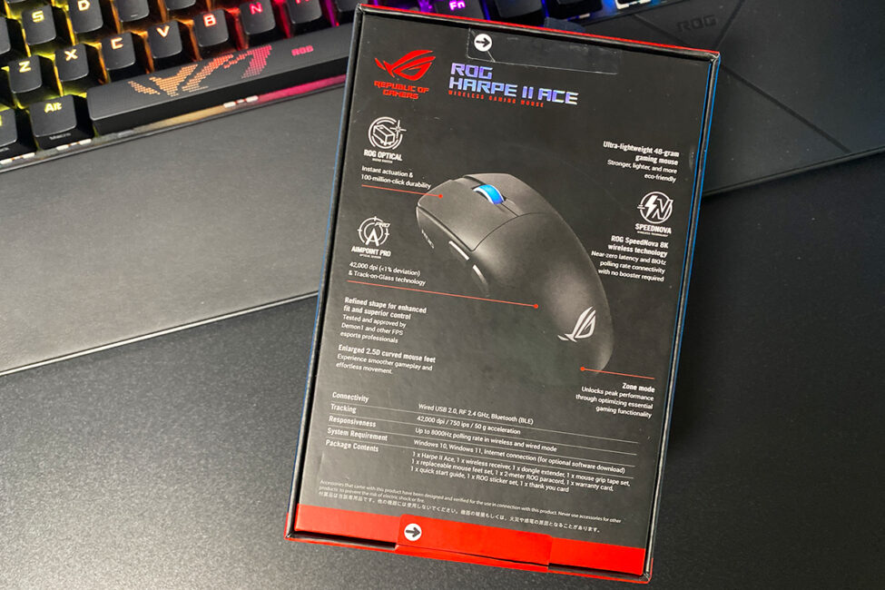 ASUS ROG Harpe II Ace