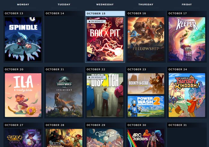 Steam Calendar Steam Calendar
