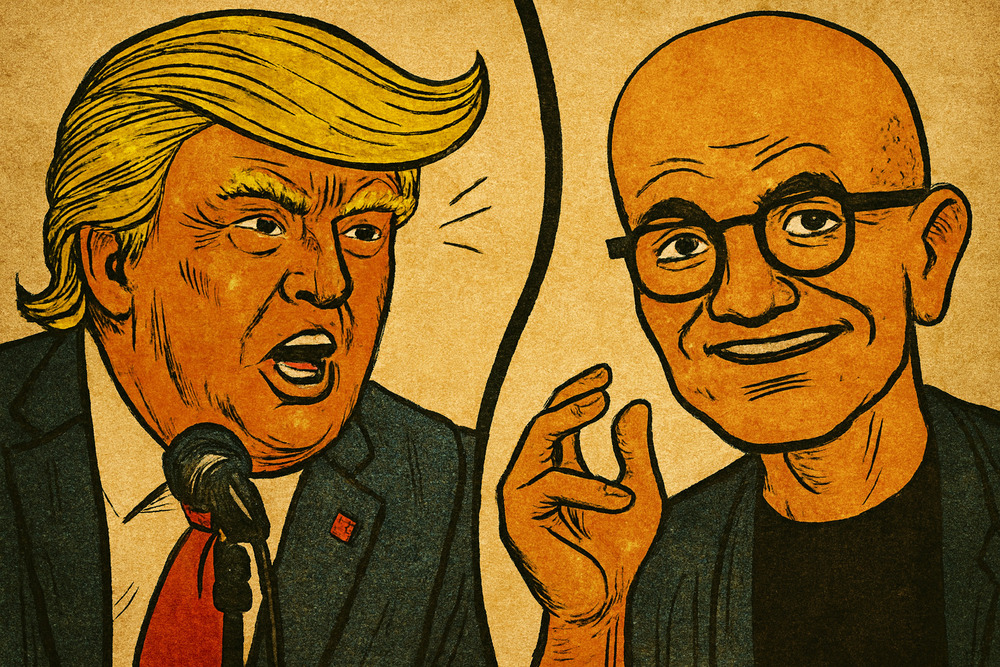 Trump vs Microsoft