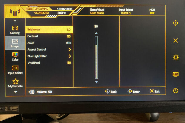 TUF Gaming VG259Q5A