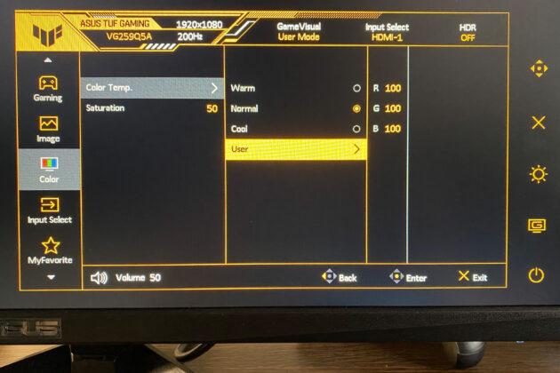 TUF Gaming VG259Q5A