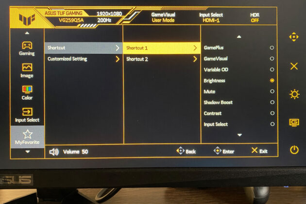TUF Gaming VG259Q5A