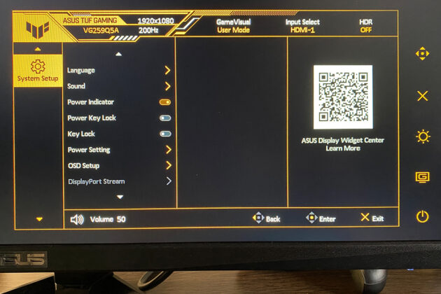 TUF Gaming VG259Q5A