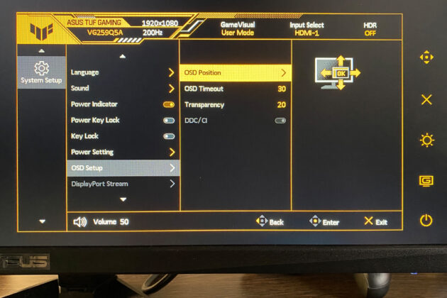 TUF Gaming VG259Q5A