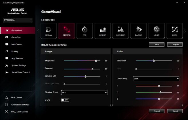 TUF Gaming VG259Q5A