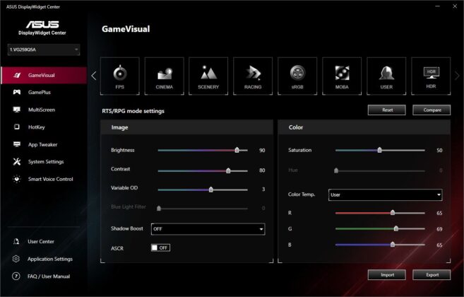 TUF Gaming VG259Q5A