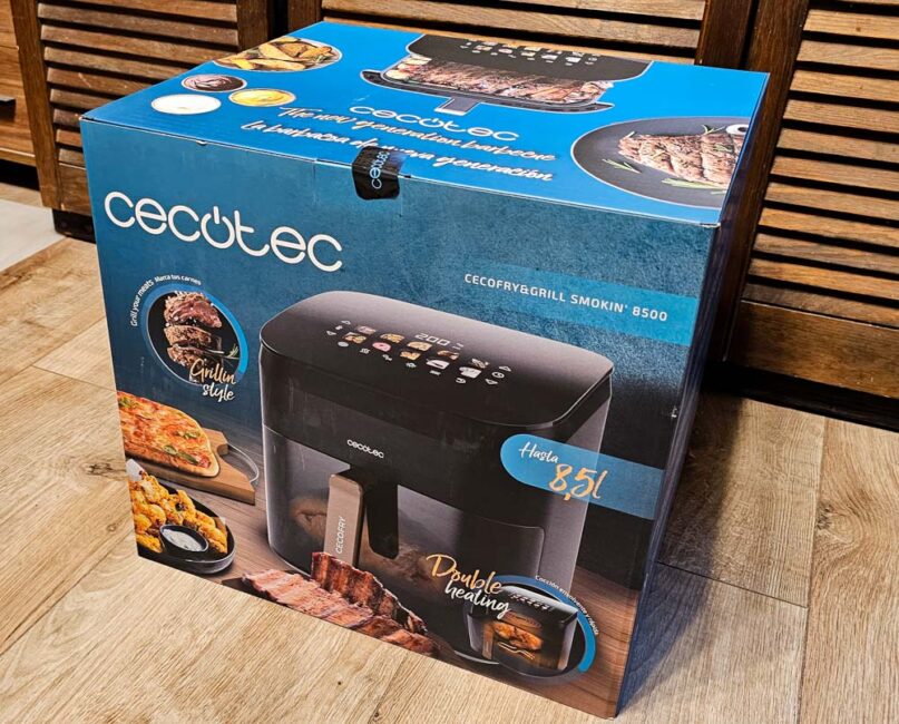 CECOTEC Cecofry&Grill Smokin 8500 Unpacking