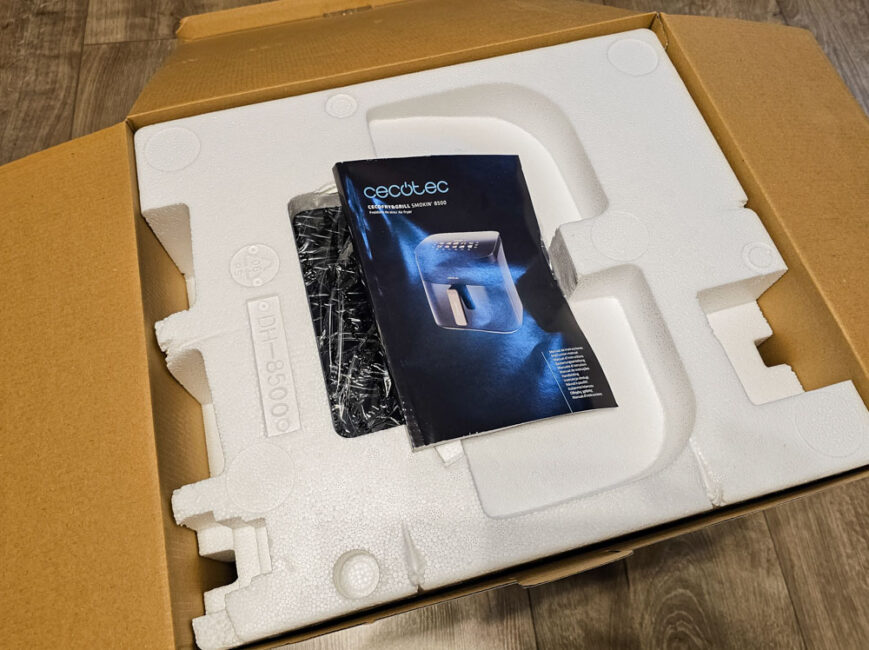 CECOTEC Cecofry&Grill Smokin 8500 Unpacking