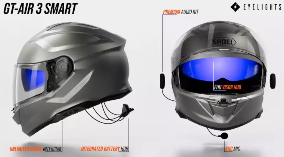 GT Air 3 Smart став першим шоломом з повною AR-інтеграцією - Root