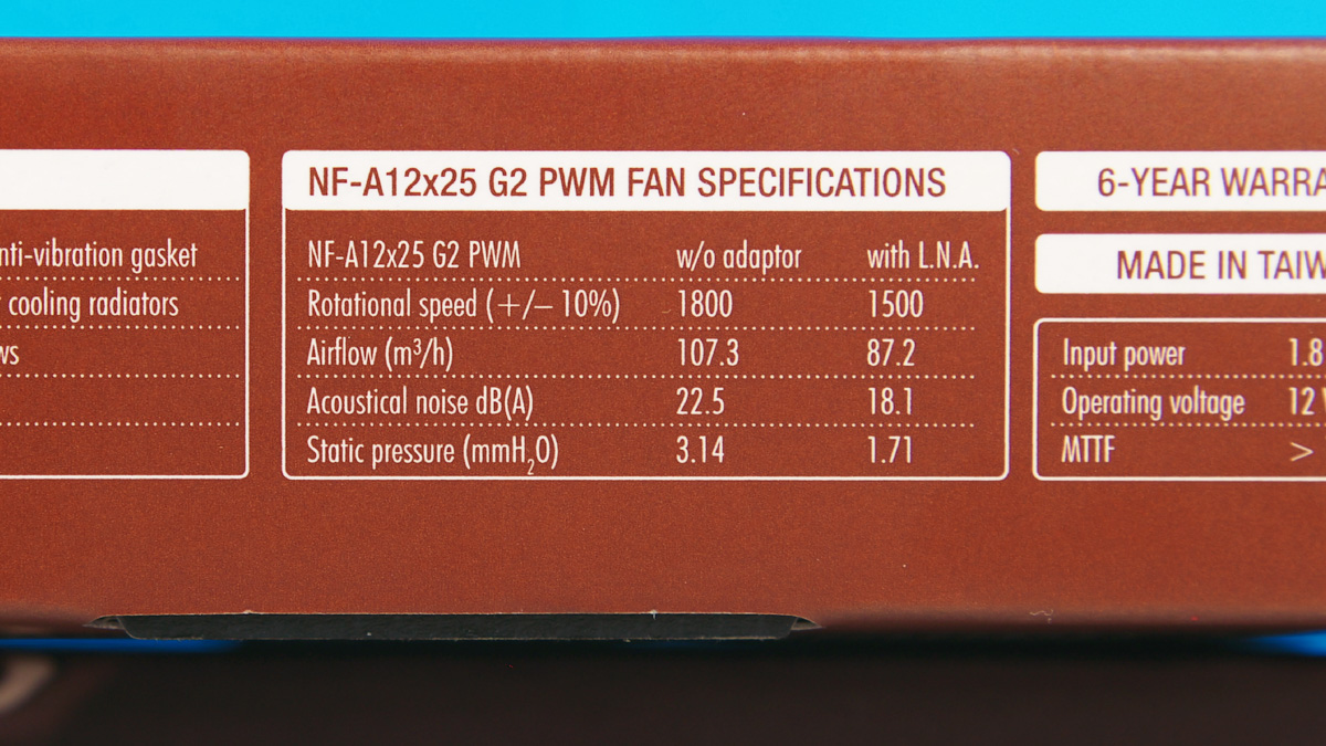 Noctua NF-A12x25 G2