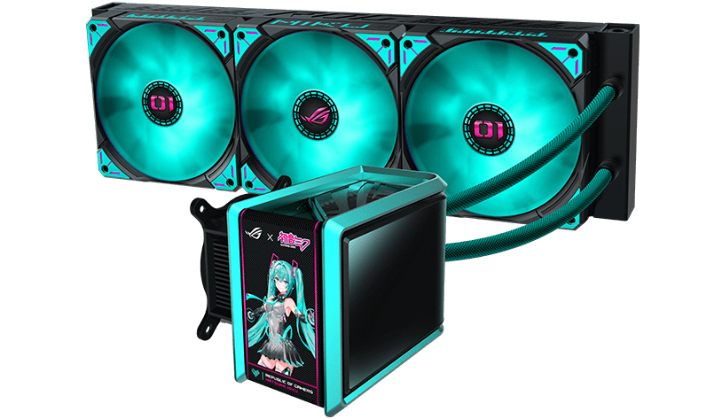ROG Ryuo IV 360 ARGB Hatsune Miku Edition