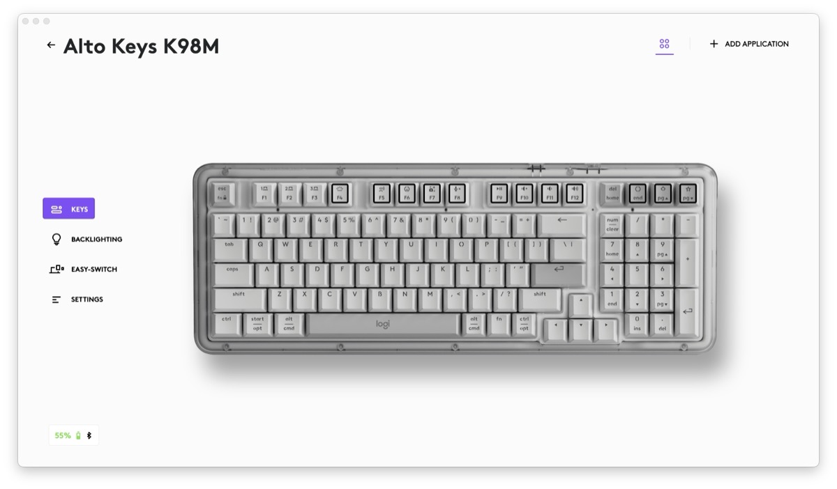 Logitech Alto Keys K98M