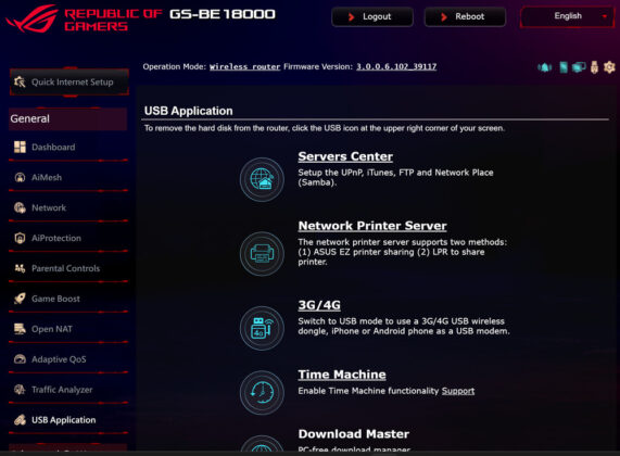 ASUS ROG STRIX GS-BE18000