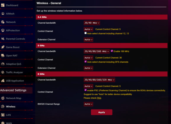 ASUS ROG STRIX GS-BE18000