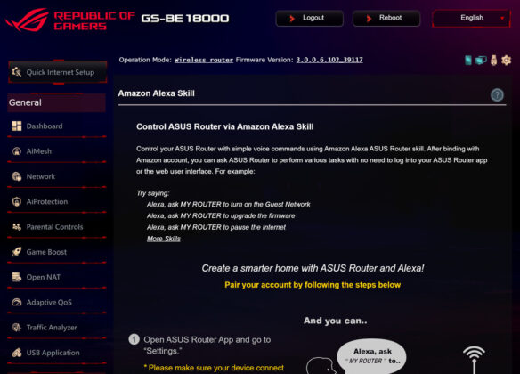 ASUS ROG STRIX GS-BE18000