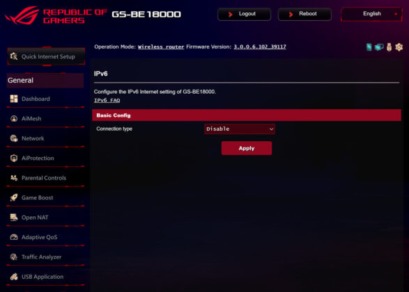 ASUS ROG STRIX GS-BE18000