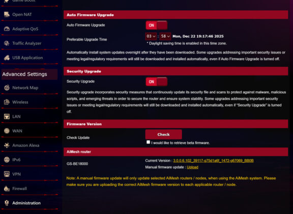 ASUS ROG STRIX GS-BE18000