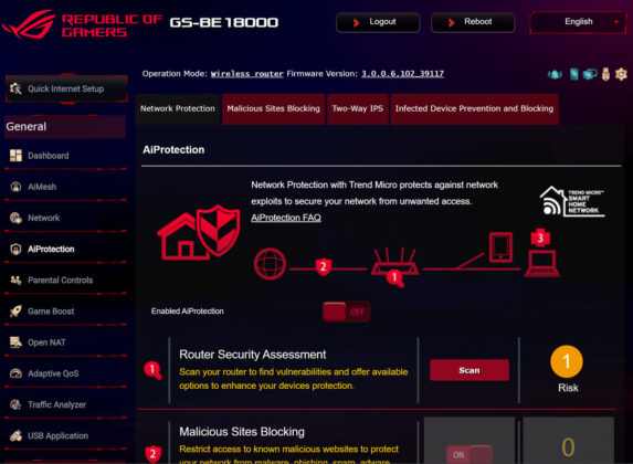 ASUS ROG STRIX GS-BE18000