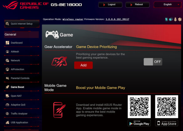 ASUS ROG STRIX GS-BE18000