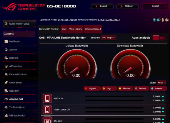 ASUS ROG STRIX GS-BE18000
