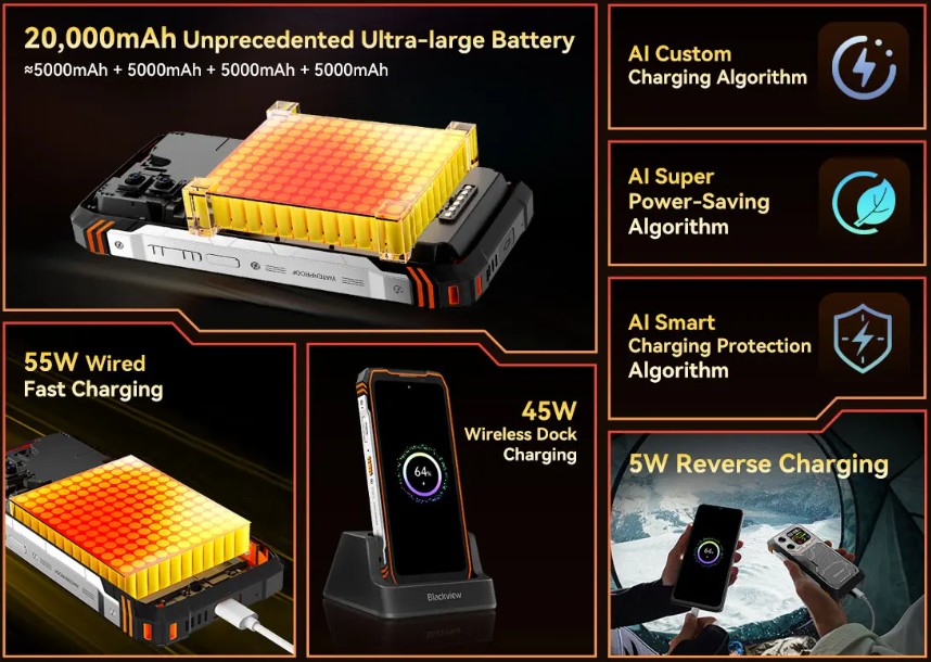 Blackview XPLORE 1 - Battery