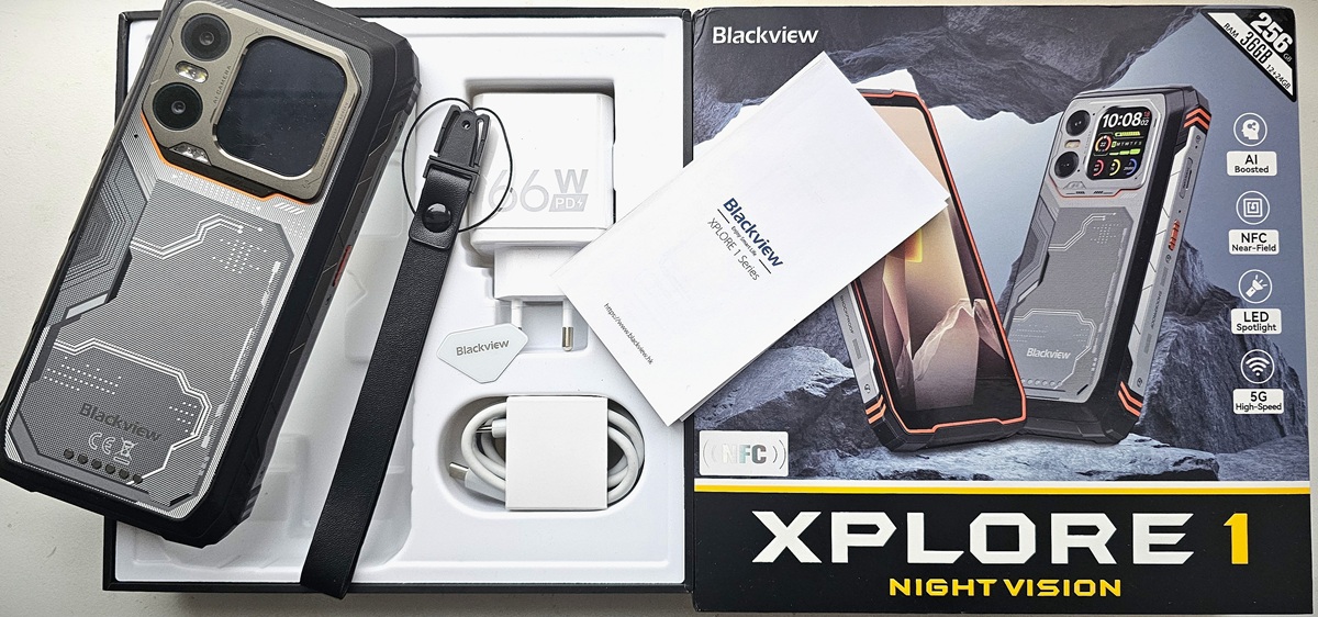 Blackview XPLORE 1 - What in the box Blackview XPLORE 1 - What in the box