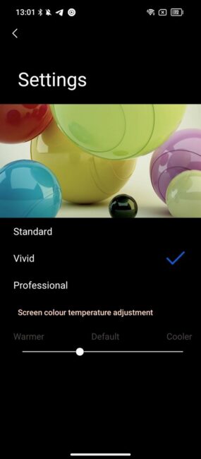 Blackview XPLORE 1 - Screen Settings