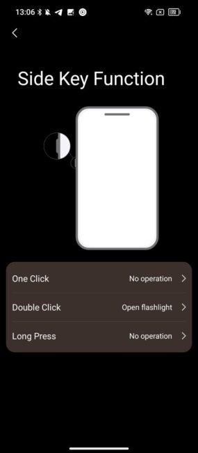 Blackview XPLORE 1 - Side Key
