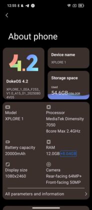 Blackview XPLORE 1 - DokeOS 4.2