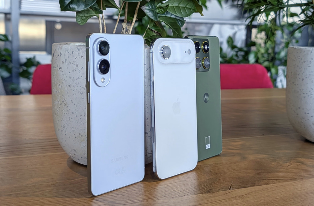 iPhone Air, Galaxy S25 Edge, Motorola Edge 70