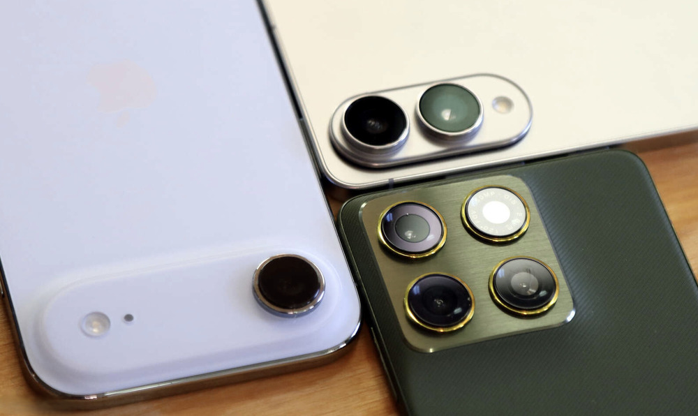 iPhone Air, Galaxy S25 Edge, Motorola Edge 70