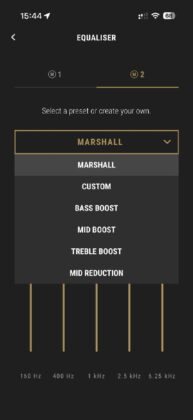 Marshall Major V app