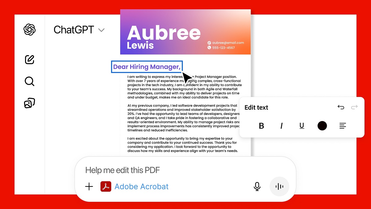 Adobe ChatGpt