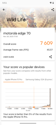 Motorola Edge 70