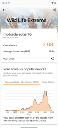 Motorola Edge 70