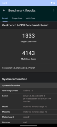 Motorola Edge 70