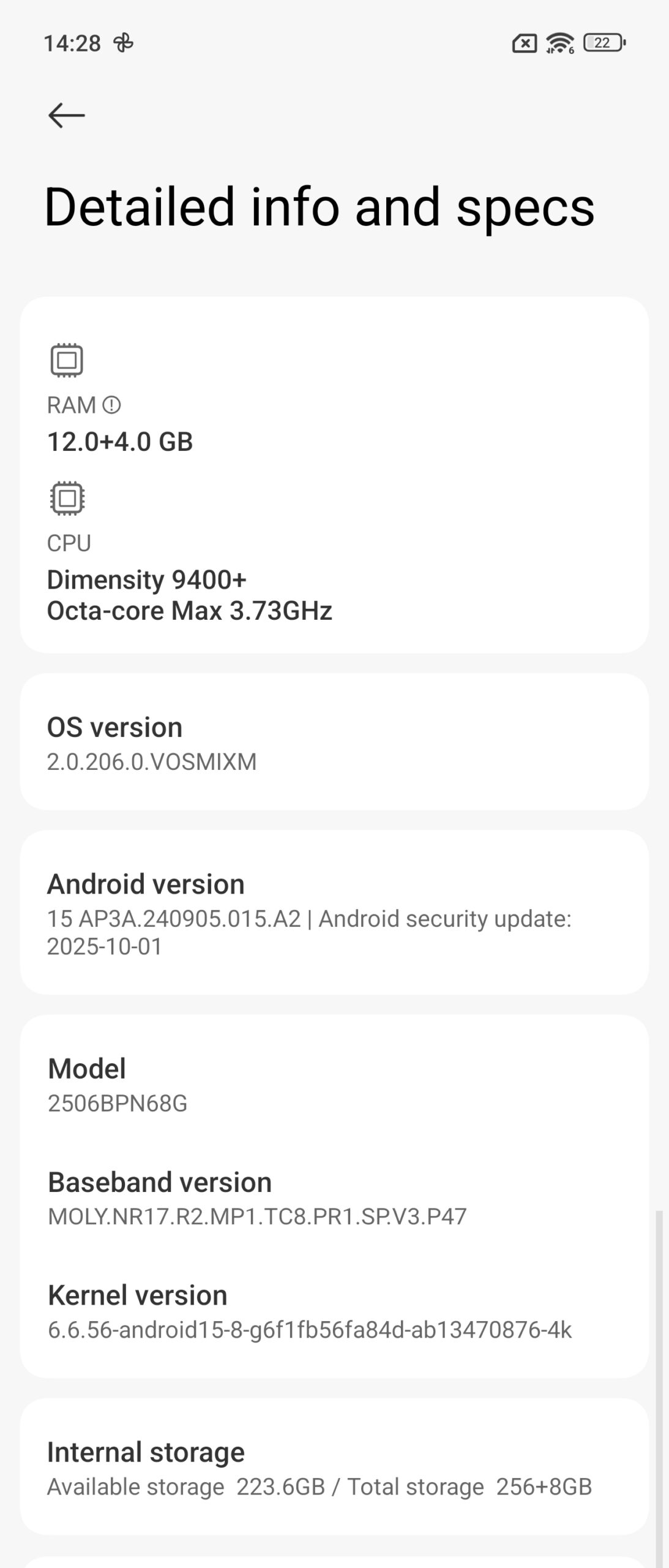 Xiaomi 15T Pro memory Xiaomi 15T Pro memory