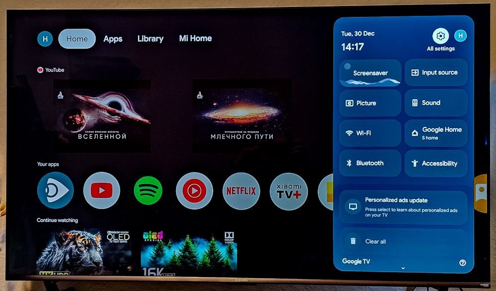 Xiaomi TV S Pro Mini LED 55 - Google TV