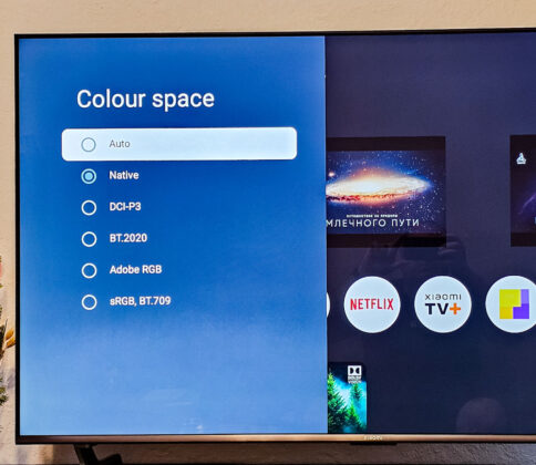 Xiaomi TV S Pro Mini LED 55 - Settings